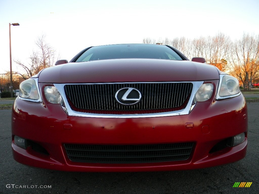 2008 GS 460 - Matador Red Mica / Black photo #4