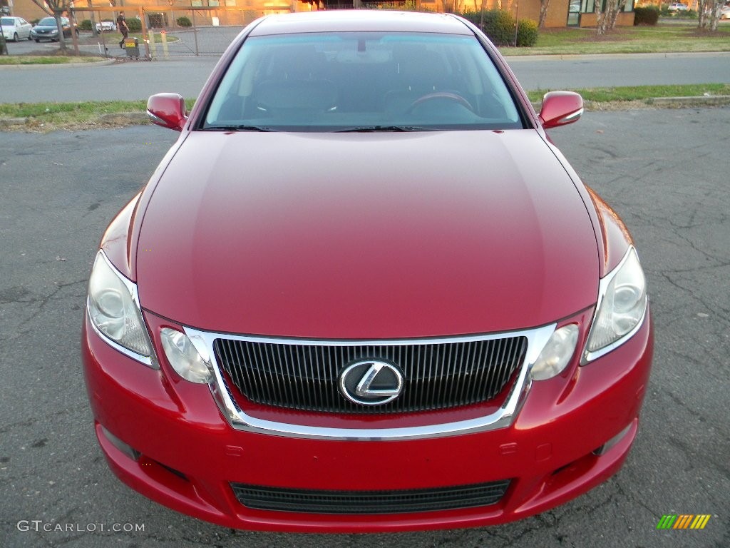 2008 GS 460 - Matador Red Mica / Black photo #5