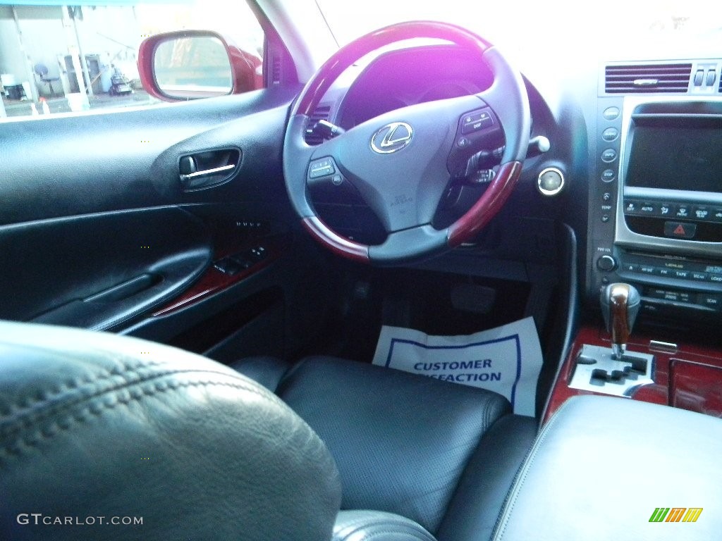 2008 GS 460 - Matador Red Mica / Black photo #12