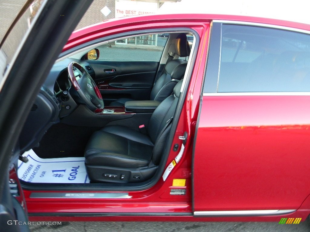 2008 GS 460 - Matador Red Mica / Black photo #17