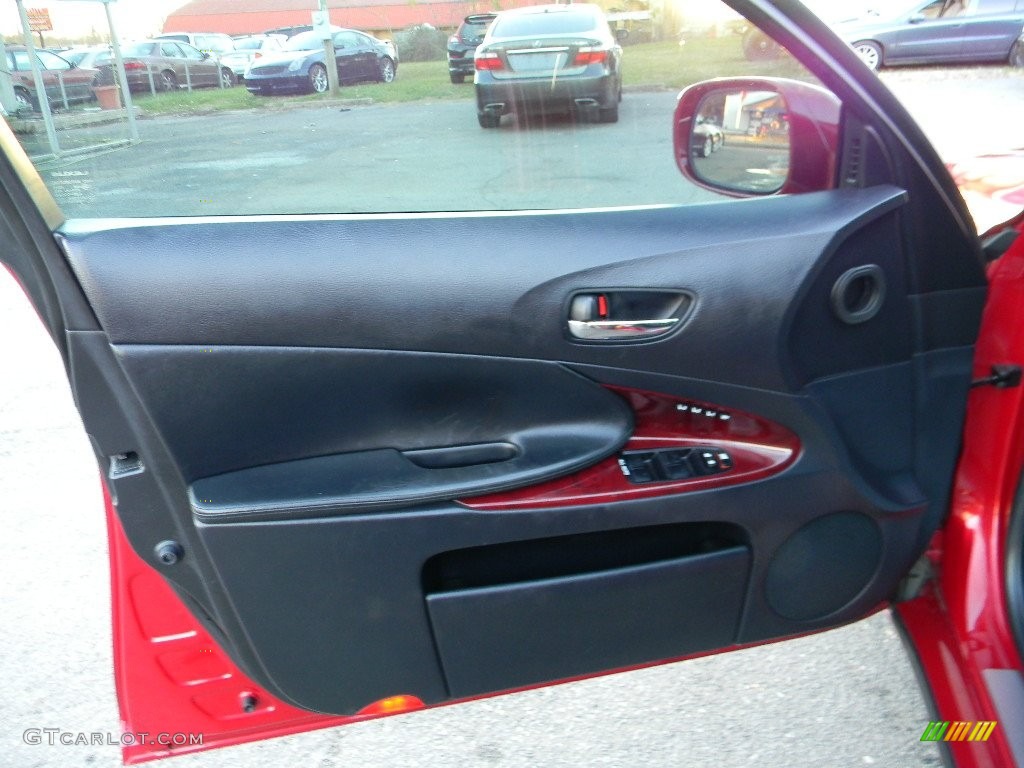 2008 GS 460 - Matador Red Mica / Black photo #18