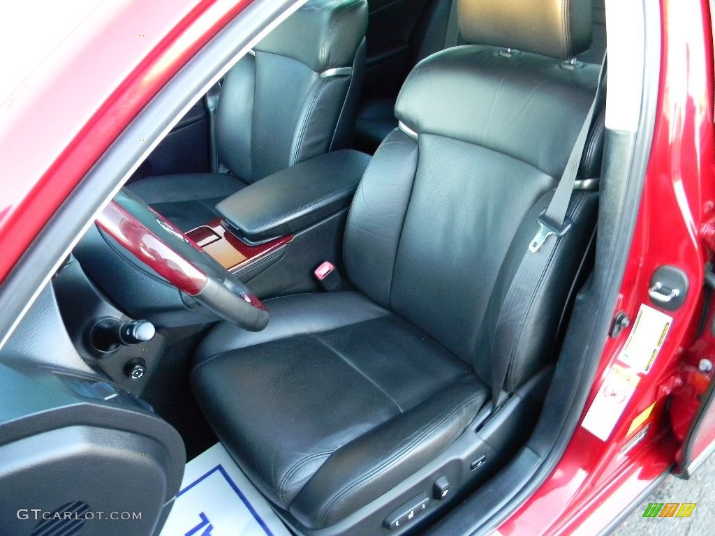 2008 GS 460 - Matador Red Mica / Black photo #19