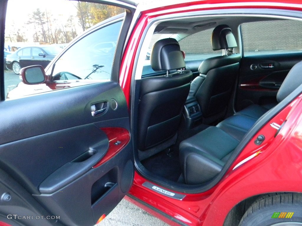 2008 GS 460 - Matador Red Mica / Black photo #20