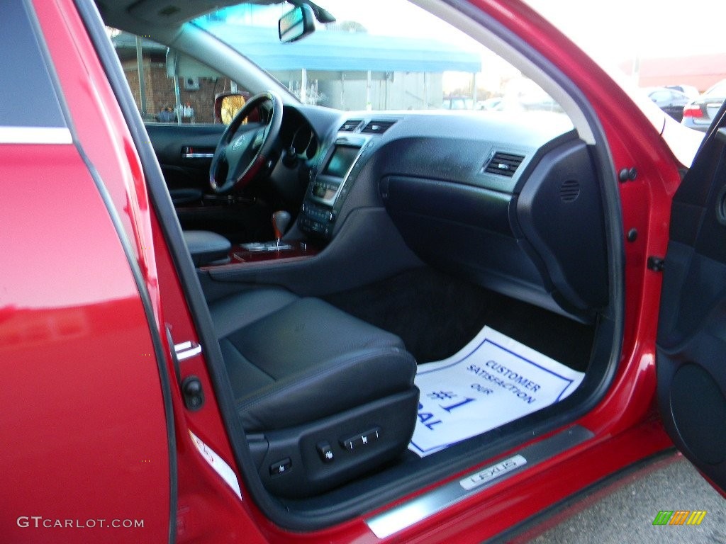 2008 GS 460 - Matador Red Mica / Black photo #22