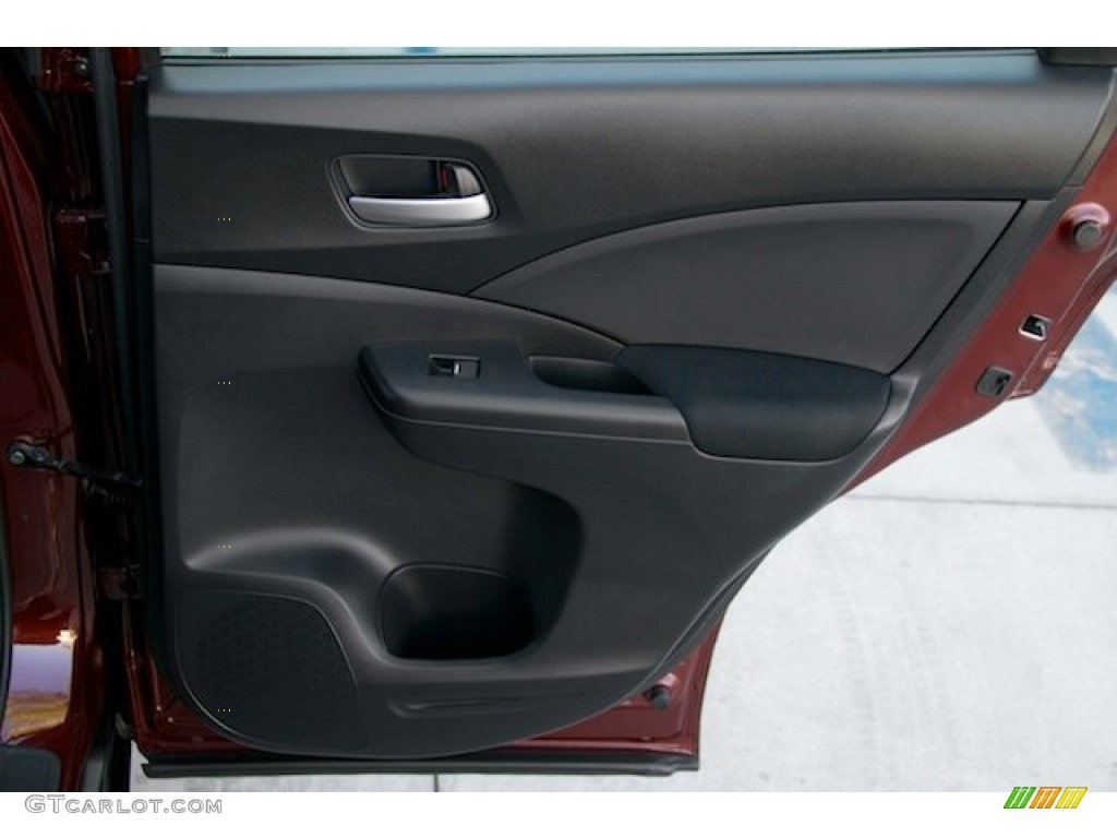 2015 CR-V LX - Basque Red Pearl II / Black photo #24