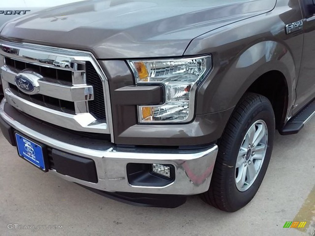 2015 F150 XLT SuperCrew - Caribou Metallic / Medium Light Camel photo #3