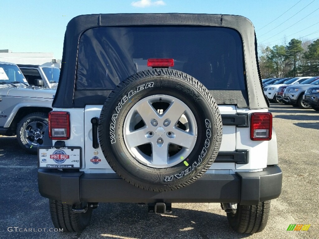 2016 Wrangler Unlimited Sport 4x4 - Bright White / Black photo #5