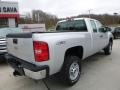 2012 Silver Ice Metallic Chevrolet Silverado 2500HD Work Truck Extended Cab 4x4  photo #6