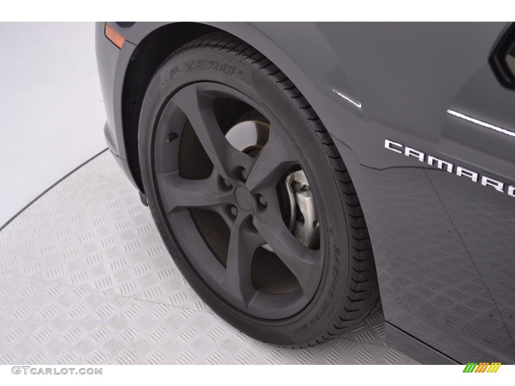 2014 Camaro LT Coupe - Ashen Gray Metallic / Black photo #9