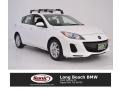 2013 Crystal White Pearl Mica Mazda MAZDA3 i Touring 5 Door  photo #1