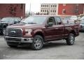 2016 Bronze Fire Ford F150 XLT SuperCab 4x4  photo #1