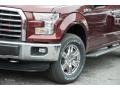 2016 Bronze Fire Ford F150 XLT SuperCab 4x4  photo #2