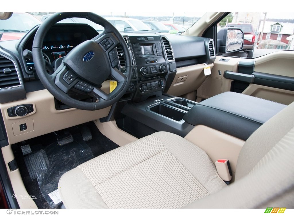 2016 F150 XLT SuperCab 4x4 - Bronze Fire / Medium Light Camel photo #4