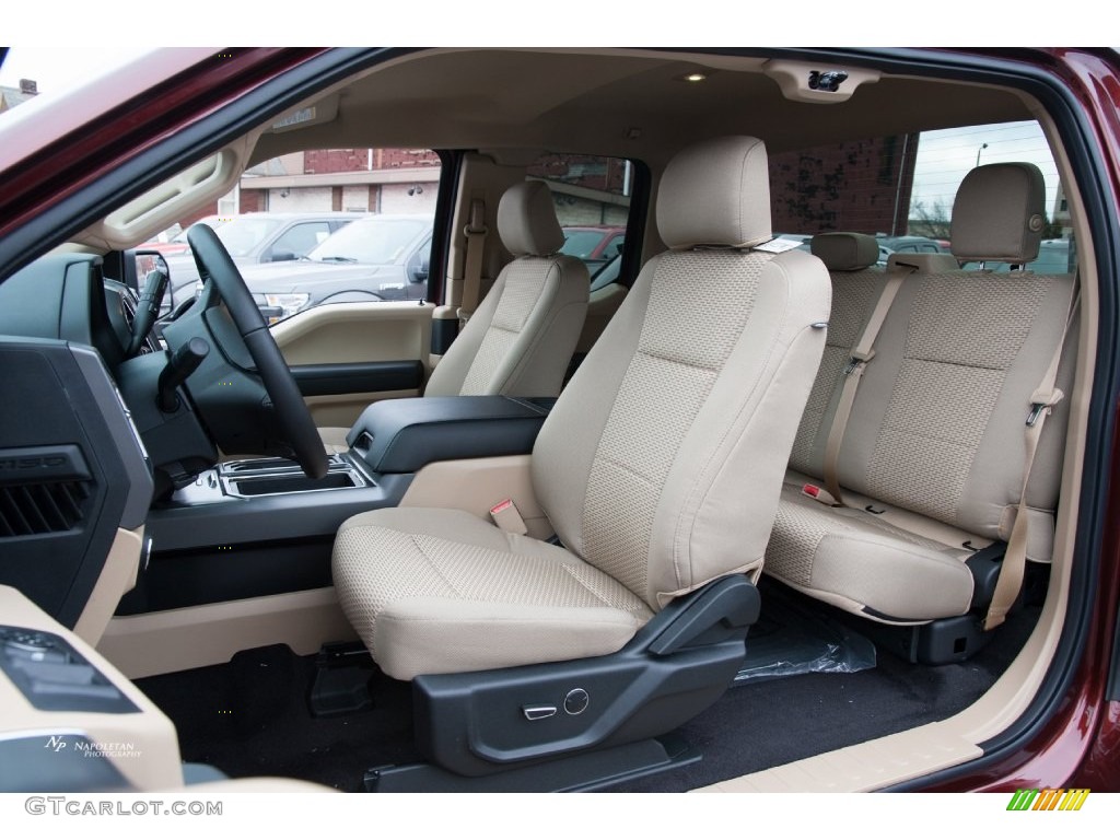 2016 F150 XLT SuperCab 4x4 - Bronze Fire / Medium Light Camel photo #5