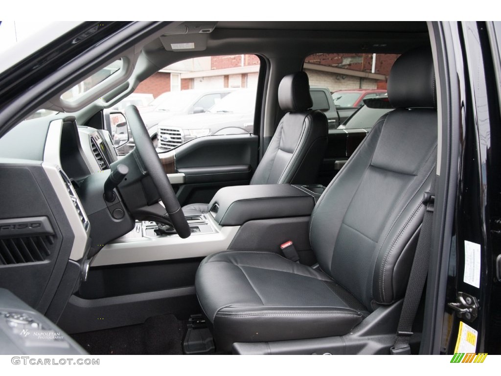 2016 F150 Lariat SuperCrew 4x4 - Shadow Black / Black photo #6