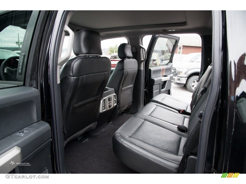 2016 F150 Lariat SuperCrew 4x4 - Shadow Black / Black photo #9