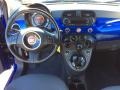 2013 Azzuro (Blue) Fiat 500 c cabrio Pop  photo #9