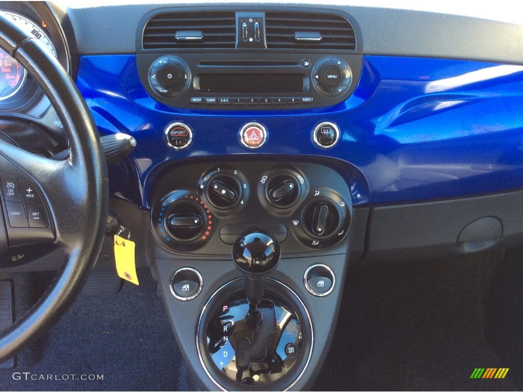 2013 500 c cabrio Pop - Azzuro (Blue) / Grigio/Nero (Gray/Black) photo #10