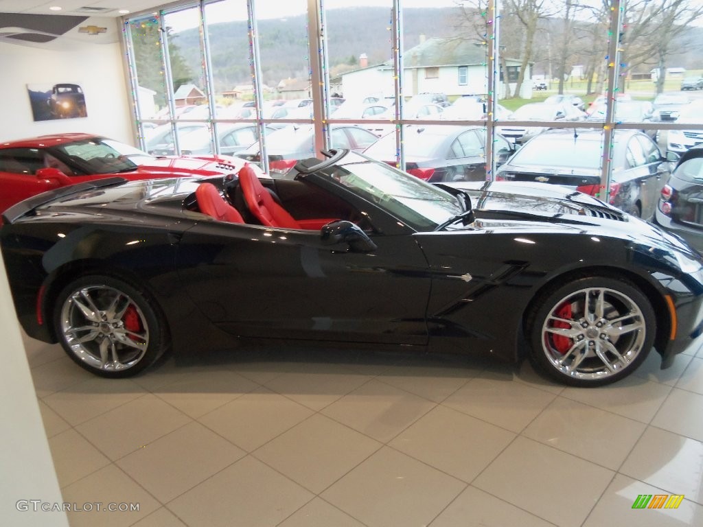 Black 2016 Chevrolet Corvette Stingray Convertible Exterior Photo #109452077