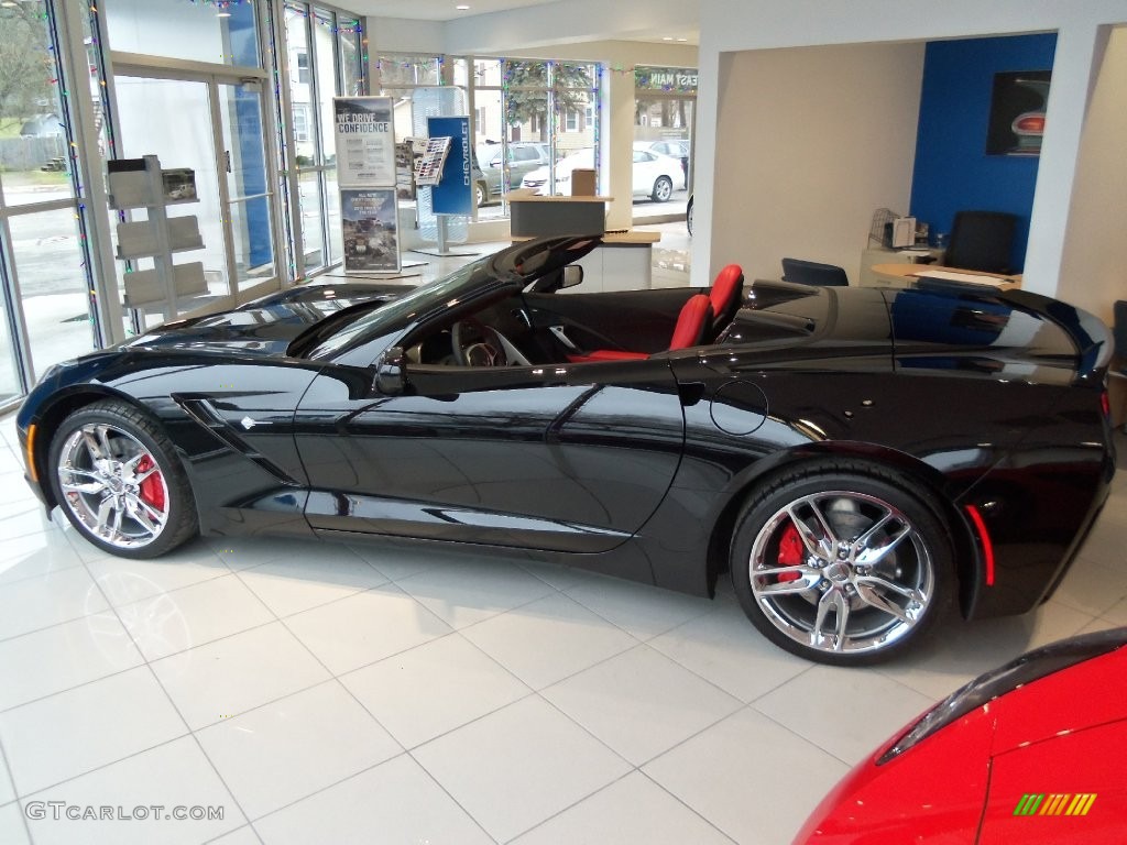 Black 2016 Chevrolet Corvette Stingray Convertible Exterior Photo #109452171