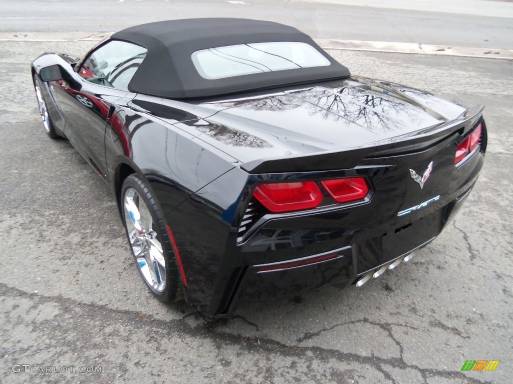 Black 2016 Chevrolet Corvette Stingray Convertible Exterior Photo #109452460