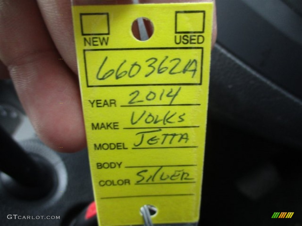 2014 Jetta SE Sedan - Reflex Silver Metallic / Titan Black photo #1