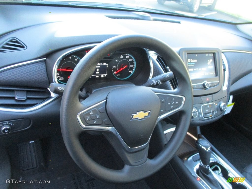 2016 Chevrolet Malibu LT Jet Black Steering Wheel Photo #109453890