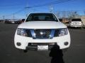 2012 Avalanche White Nissan Frontier SV Crew Cab 4x4  photo #2