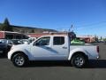 2012 Avalanche White Nissan Frontier SV Crew Cab 4x4  photo #3