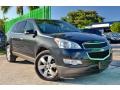 Black Granite Metallic 2010 Chevrolet Traverse LT