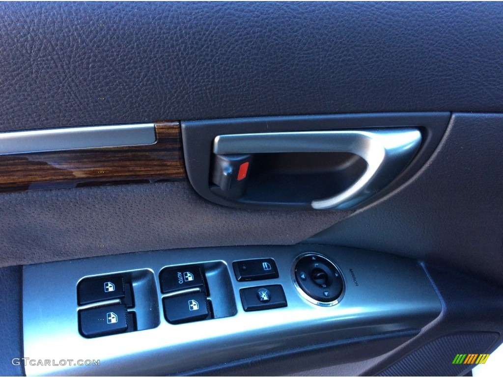 2010 Santa Fe SE 4WD - Pearl White / Cocoa Black photo #8