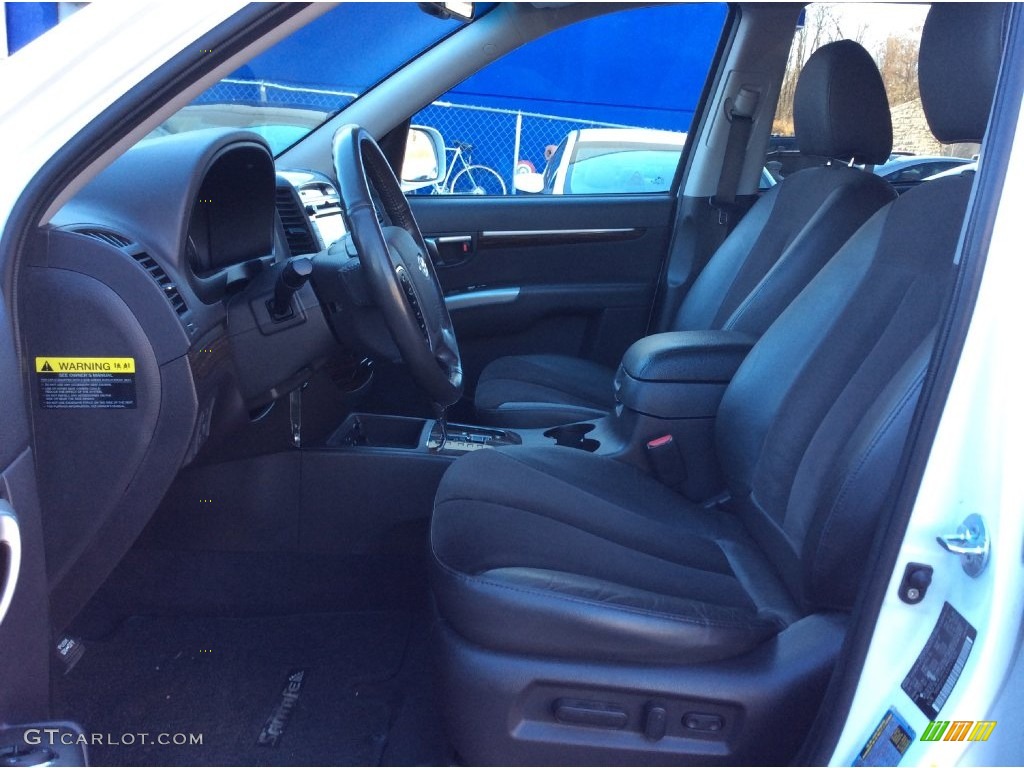 2010 Santa Fe SE 4WD - Pearl White / Cocoa Black photo #10