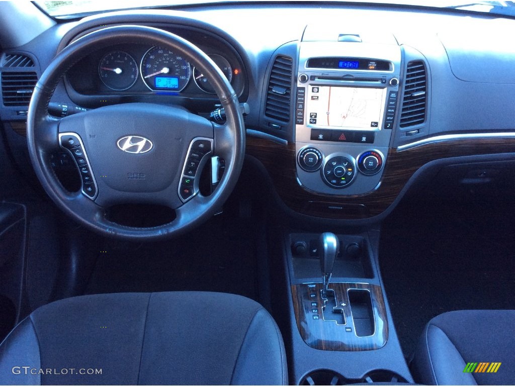 2010 Santa Fe SE 4WD - Pearl White / Cocoa Black photo #14