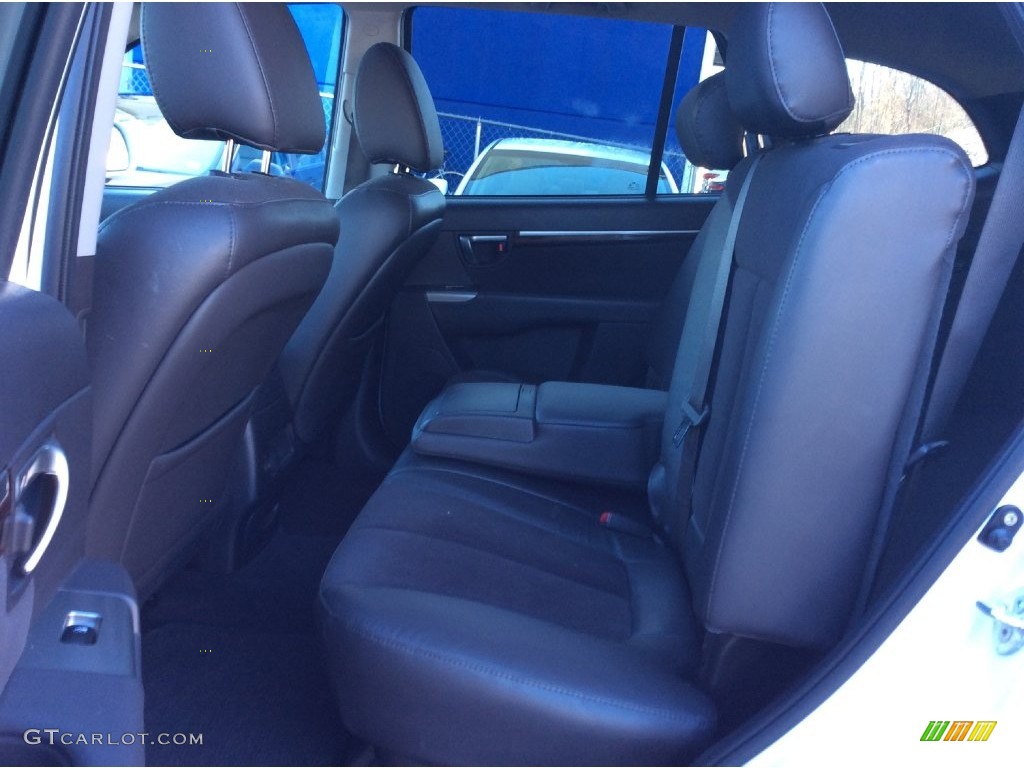 2010 Santa Fe SE 4WD - Pearl White / Cocoa Black photo #22