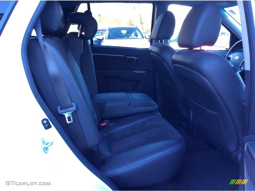 2010 Santa Fe SE 4WD - Pearl White / Cocoa Black photo #25