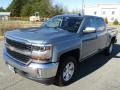 2016 Slate Grey Metallic Chevrolet Silverado 1500 LT Z71 Crew Cab 4x4  photo #2