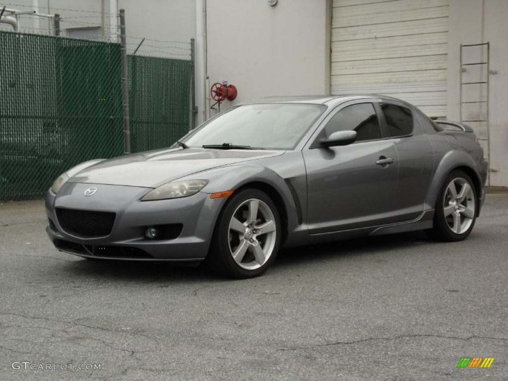Titanium Gray Metallic 2005 Mazda RX-8 Sport Exterior Photo #109461345