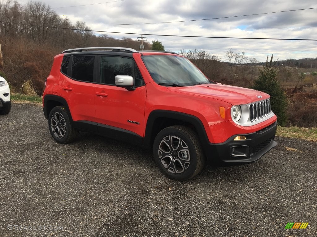 Colorado Red 2016 Jeep Renegade Limited 4x4 Exterior Photo #109463238