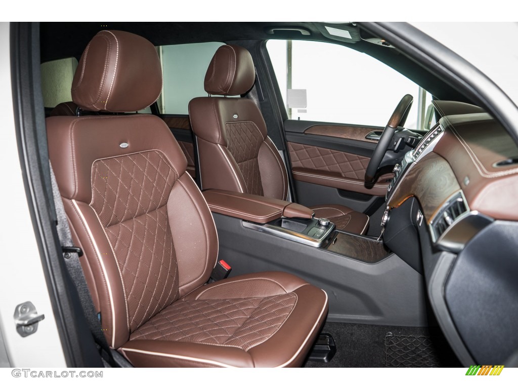 Designo Auburn Brown Interior 2016 Mercedes Benz Gl 350