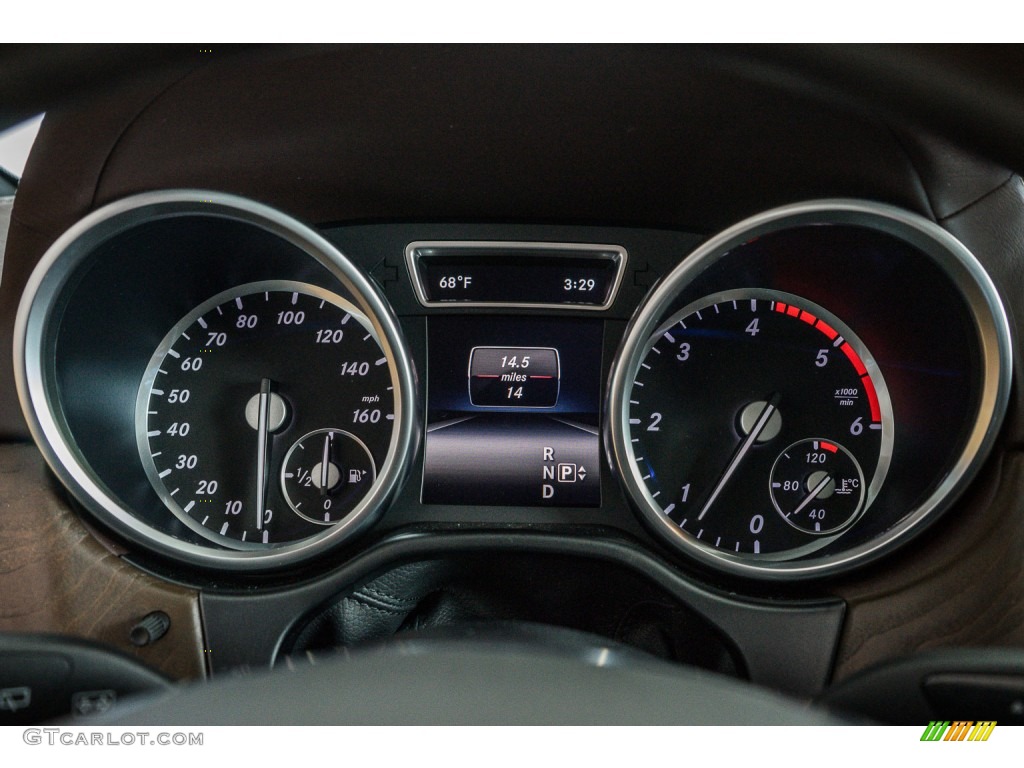 2016 Mercedes-Benz GL 350 BlueTEC 4Matic Gauges Photo #109464076