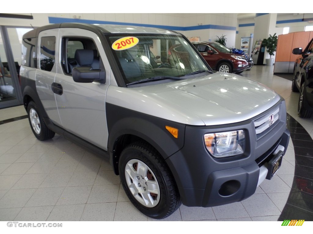 Alabaster Silver Metallic 2007 Honda Element LX AWD Exterior Photo #109464246