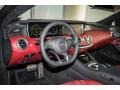2016 Mercedes-Benz S designo Bengal Red/Black Interior Prime Interior Photo