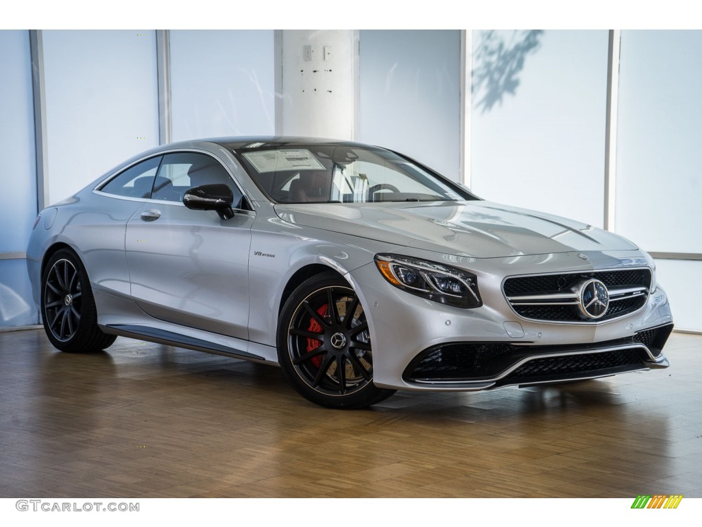 Iridium Silver Metallic 2016 Mercedes-Benz S 63 AMG 4Matic Coupe Exterior Photo #109464676