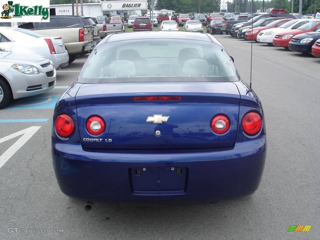 2007 Cobalt LS Coupe - Laser Blue Metallic / Gray photo #3