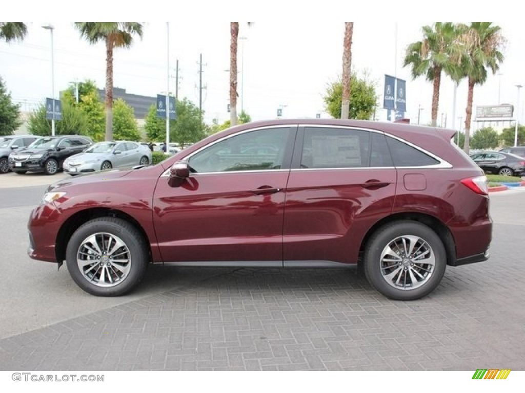 Basque Red Pearl II 2016 Acura RDX Advance Exterior Photo #109465740