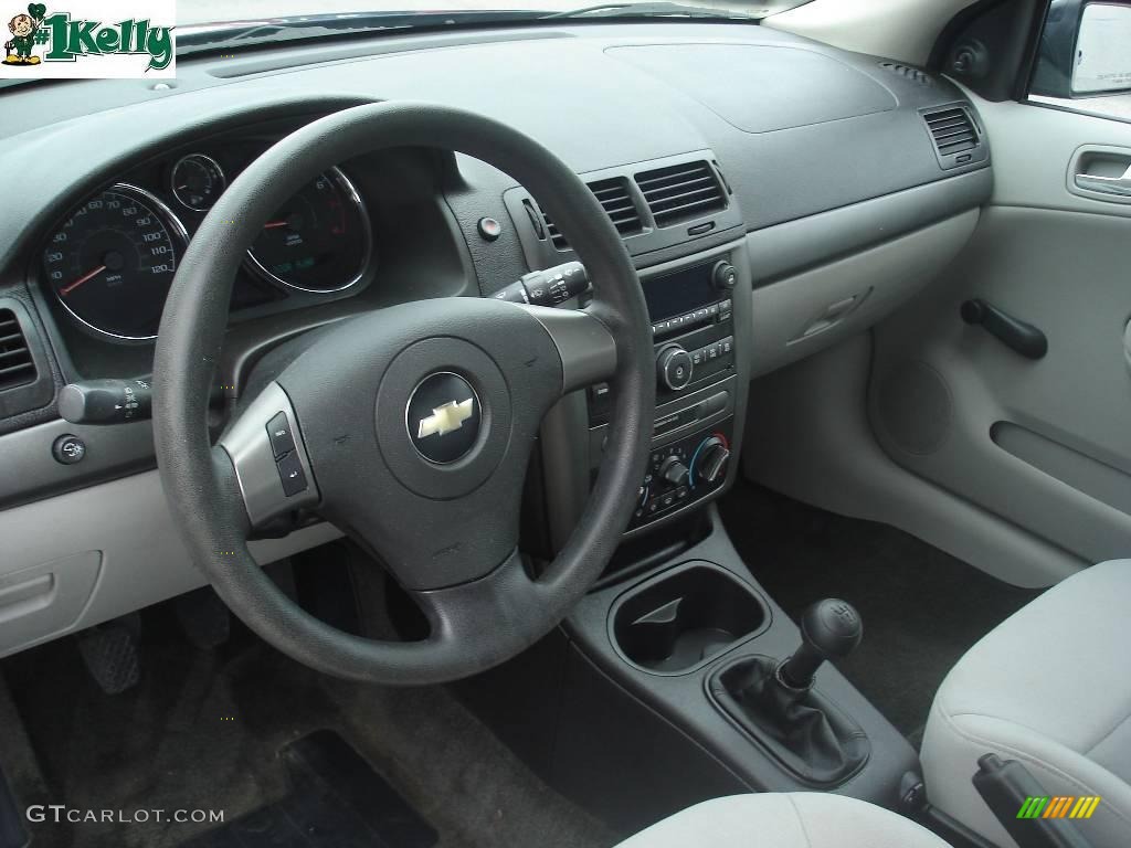 2007 Cobalt LS Coupe - Laser Blue Metallic / Gray photo #7