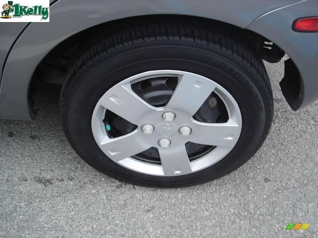 2007 Aveo 5 LS Hatchback - Medium Gray / Charcoal Black photo #13