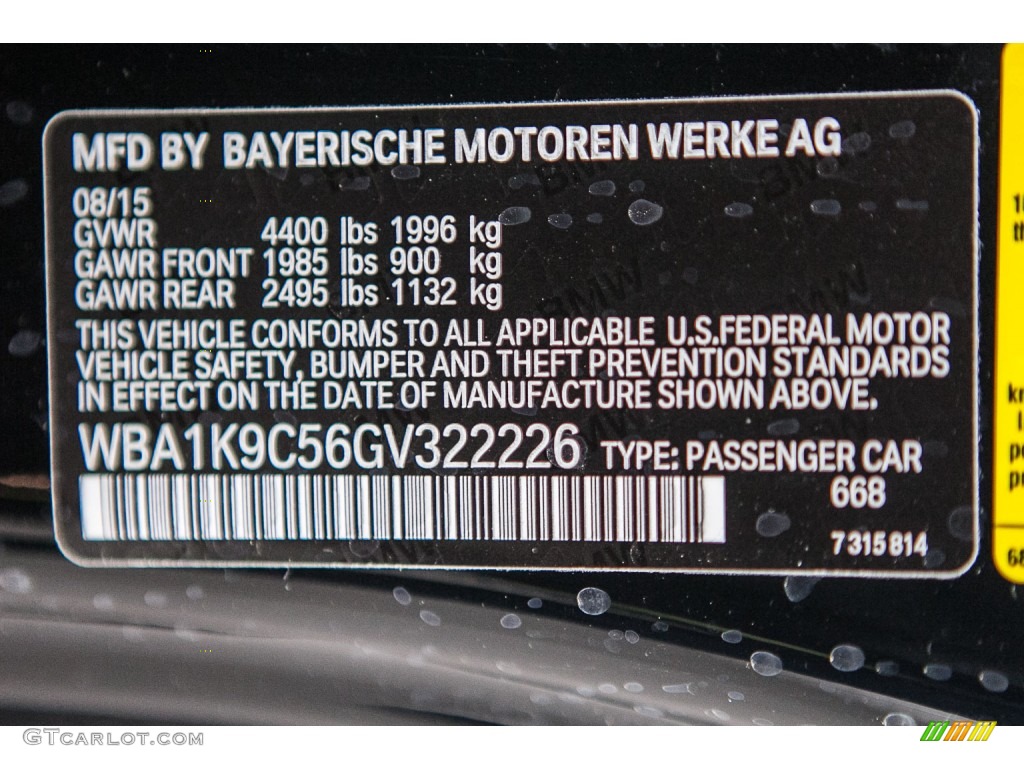 2016 2 Series 228i Convertible - Jet Black / Oyster photo #7