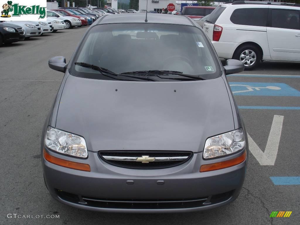 2007 Aveo 5 LS Hatchback - Medium Gray / Charcoal Black photo #15