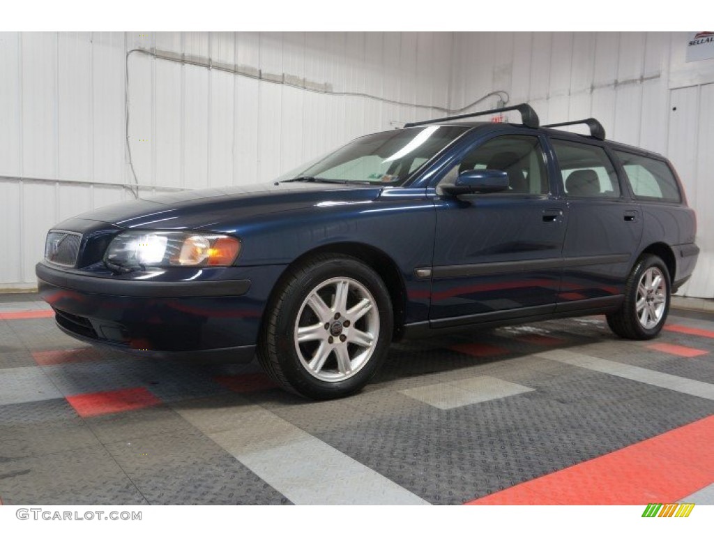 2004 V70 2.5T - Nautic Blue Metallic / Taupe photo #2